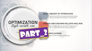 Mathematics for Economics: Optimization, Single Variable Case_PART 2
