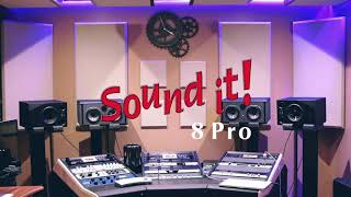 High Resolution Two Track Audio Editing & Mastering Suite｜Sound it! 8 Pro