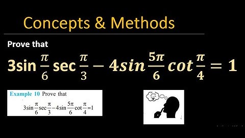 3sin(pi/6)sec(pi/3)-4sin(5pi/6)cot(pi/4)=1||