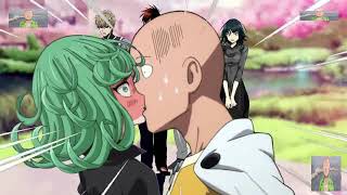 Funny anime -Saitama and Tatsumaki  Kiss! ! - One Punch Man