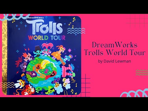 🎸 Kids Book Read Aloud 🎸 DreamWorks Trolls World Tour by David Lewman [ READ ALONG VIDEO ]
