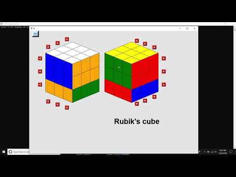 Rubik’s Cube In Python With Source Code | Source Code & Projects