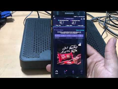 test speed live box fibra SAGEMCOM 0657224987