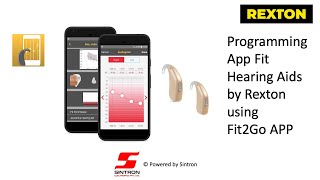 Fit2Go App Tutorial for Rexton App Fit Hearing Aids screenshot 1