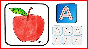 Tracing | Tracing Letter A | Tracing Letters For Kids | Practice Writing Letter A