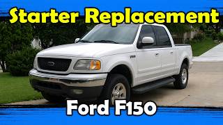 Starter and Solenoid Replacement - 2001 Ford F150 - (1997-2003), 5.4L