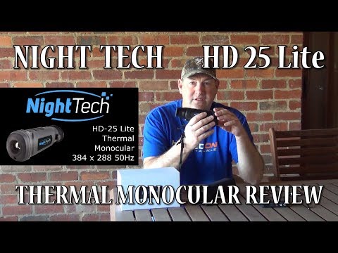 Night Tech HD 25 LiteThermal Monocular Review