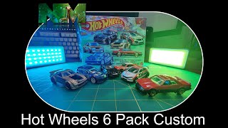 Hot Wheels 6 Pack Custom by Nocturnal Mantis 221 views 11 months ago 6 minutes, 33 seconds