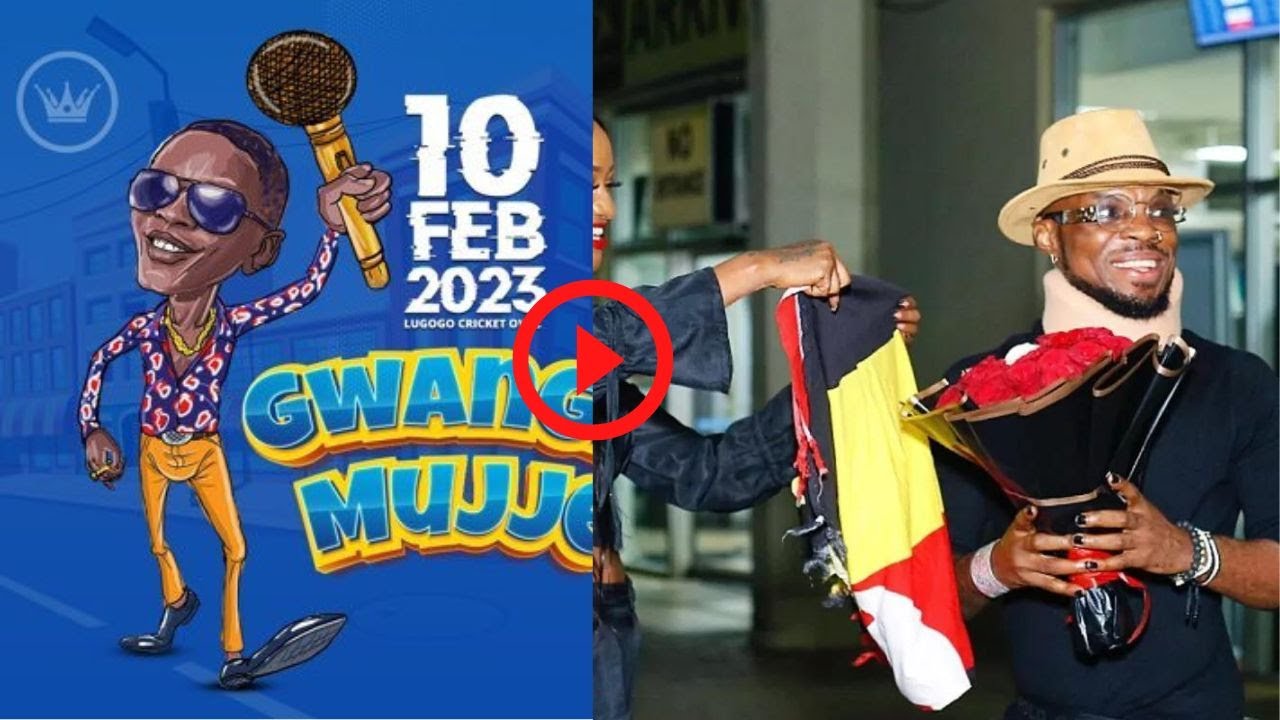 Ketchup Arrives in Uganda for Gwanga Mujje concert Jose Chameleone