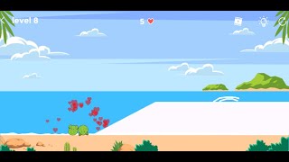 Piggy Love moves to the beach ❤️ (level 1 - 10) screenshot 1