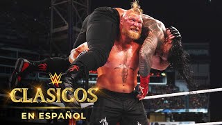 LUCHA COMPLETA — Reigns vs. Lesnar — Lucha de Último Hombre en Pie: SummerSlam 2022