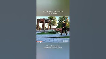 Venus Enclave Green parks 😍❤️ #shorts #viral #3d #walkthrough #realestate #plots #youtubeshorts