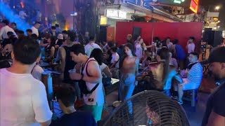 Thailand Nightlife 2022 l Khaosan Road So many Pretty girls After Midnight