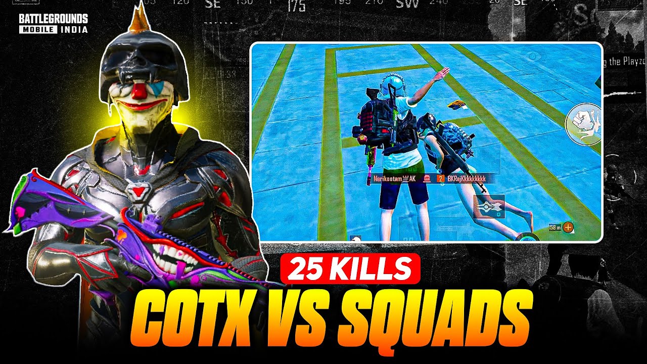 Clutch Kings: Erangel Duo vs Squad Intensity | BGMI | CotX