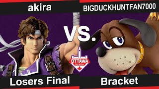 akira (Richter) vs. BIGDUCKHUNTFAN7000 (Duck Hunt) - Losers Final - Return to Click 49 screenshot 5