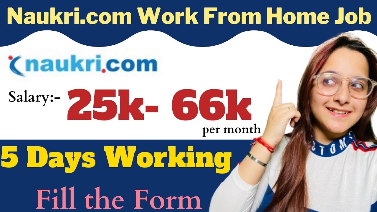 work from home jobs on naukri com