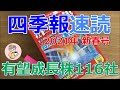 【四季報速読】2021新春号で付箋した有望株116社