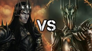 Кто самый сильный враг на пике сил, Саурон или Мелькор?Сравнение антогонистов средиземья.