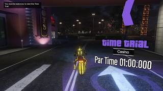Casino Time Trial - 1st person - 57.389 - GTA Online
