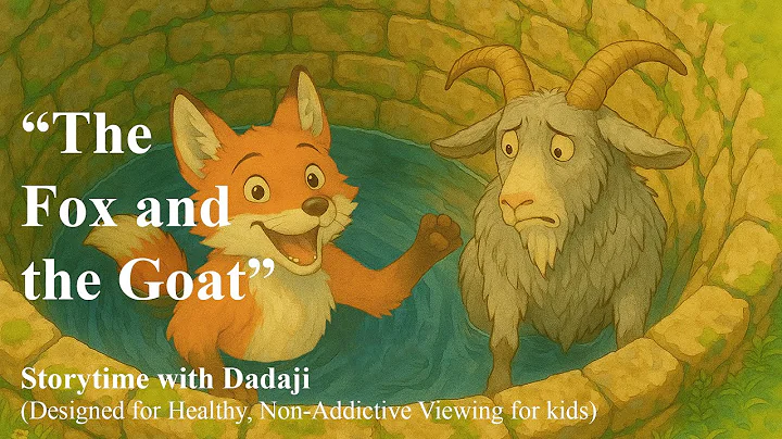 The Fox and the Goat | Aesop’s Fables for Kids | Moral Story in English | Storytime with Dadaji