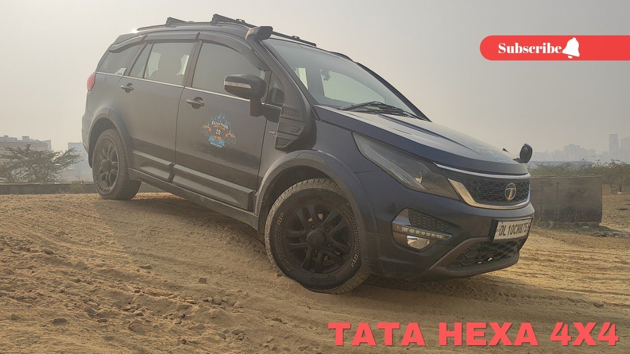 950 lac    Tata Hexa 4X4  Ownership Review  Offroading Modifications exploring feet