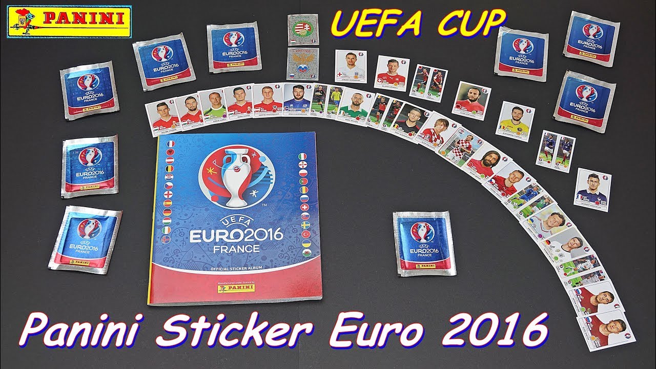 PANINI STICKER UEFA CUP 2016 new sticker for Panini Album Lucky Bag