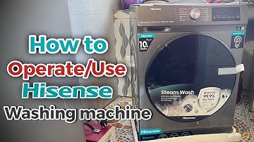 How to Use Hisense Washing Machine | Automatic Front Load 10kg Washing Machine Review 2025