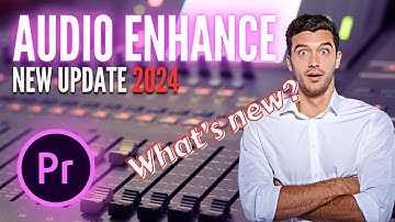 New Audio Enhance Feature Adobe Premiere Pro (Beta) 2024 | Premiere Pro Tutorials