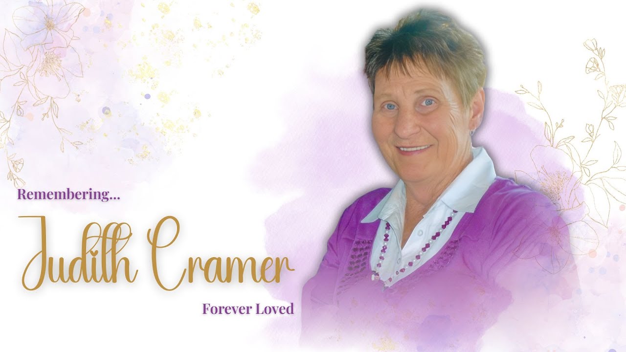 Live Stream of the Funeral Service of Judith Cramer - YouTube