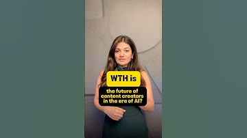 WTH is the future of content creators in the AI era? #aiwithaish