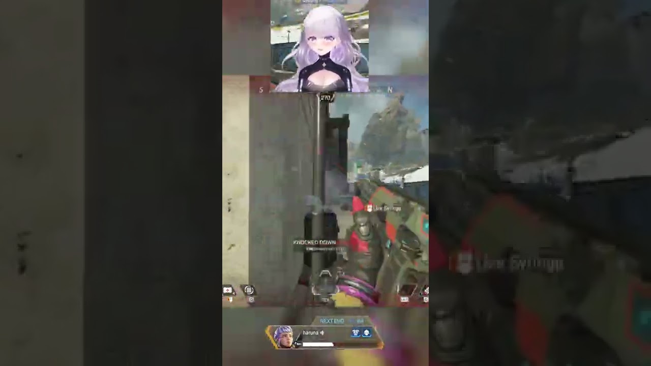 The closest 1v2 ever in Apex Legends! #shorts #apexlegends #vtuber