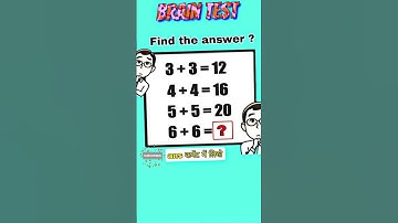 Brain Quiz Reasoning Trick #logicalreasoning #mathtrick #criticalthinking #gk
