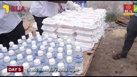 BUA Foundation feeds 10,000 daily across Lagos State.