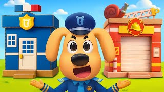Download Lagu Learn Jobs and Occupations | Cardboard World | Sheriff Labrador | Kids Cartoon | BabyBus MP3 Download Lagu Learn Jobs and Occupations | Cardboard World | Sheriff Labrador | Kids Cartoon | BabyBus MP3