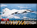 МиГ 25 и МиГ 31 - Самолёты легенды. Часть 1 / Planes legend / Wardok