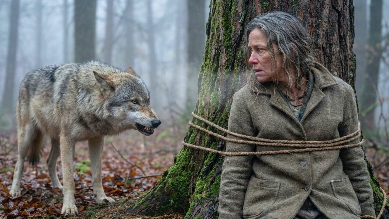 VUK JE PRONAŠAO ŽENU VEZANU U ŠUMI. ONO ŠTO SE DOGODILO ZATIM ŠOKIRALO JE SVE!