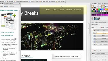 WebPlus X5 Tutorials Overview