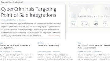 Visa Threat Intelligence Powered By FireEye – Demo