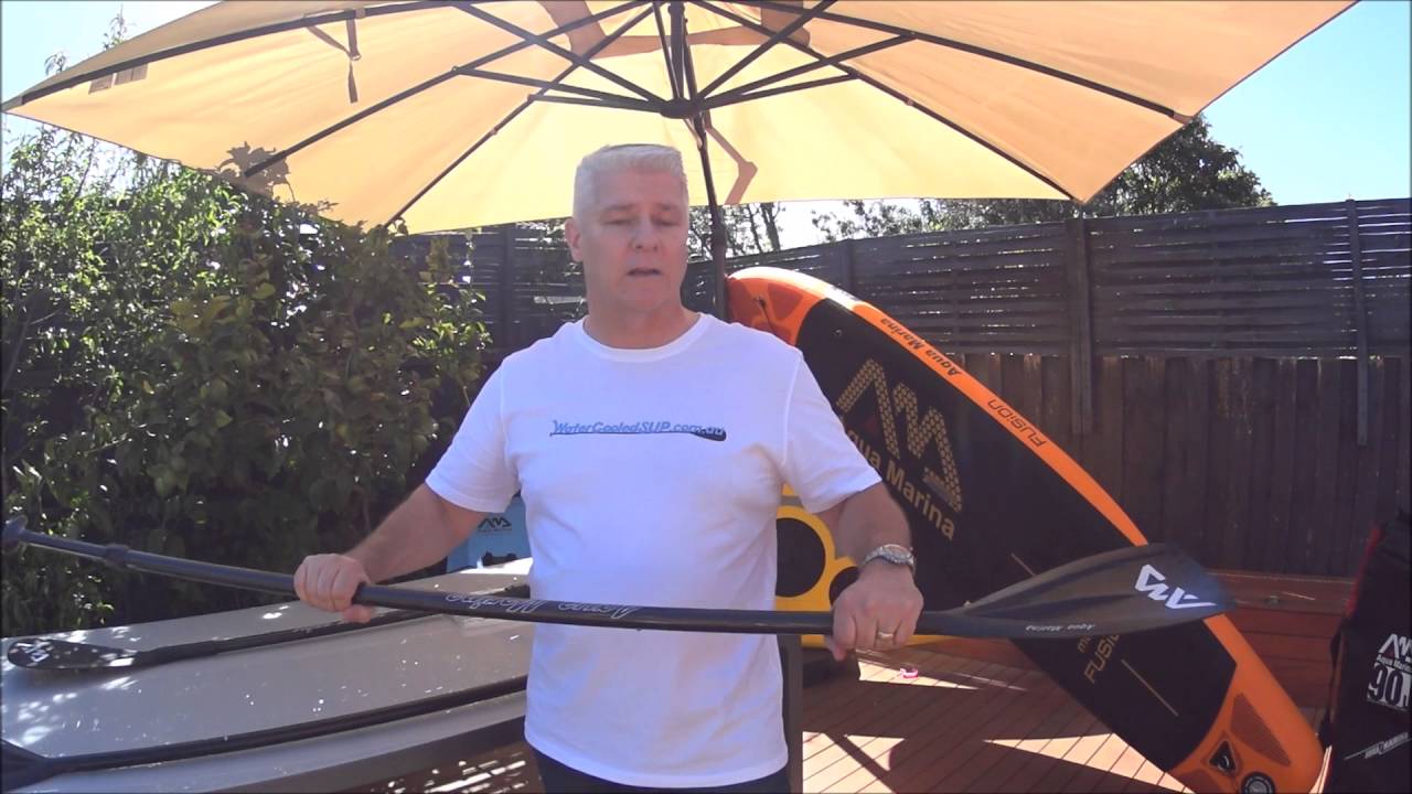 Aqua Marina Best value for money three piece paddles Video Review - YouTube
