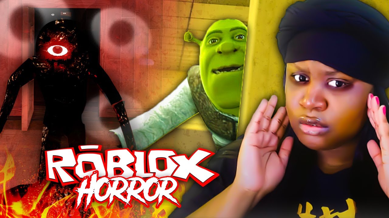 PLAYING ROBLOX HORROR GAMES FOR THE FIRST Time !!! - YouTube