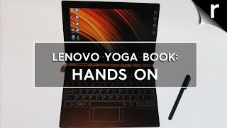 Lenovo Yoga Book hands on