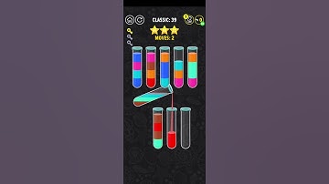 color water sort 3d level 39