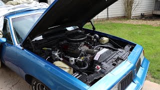 FAN SHROUD INSTALL ON MY SUPERCHARGED CUTLASS AND.......SDC..... 1977 Oldsmobile Cutlass Supreme Radiator Shroud