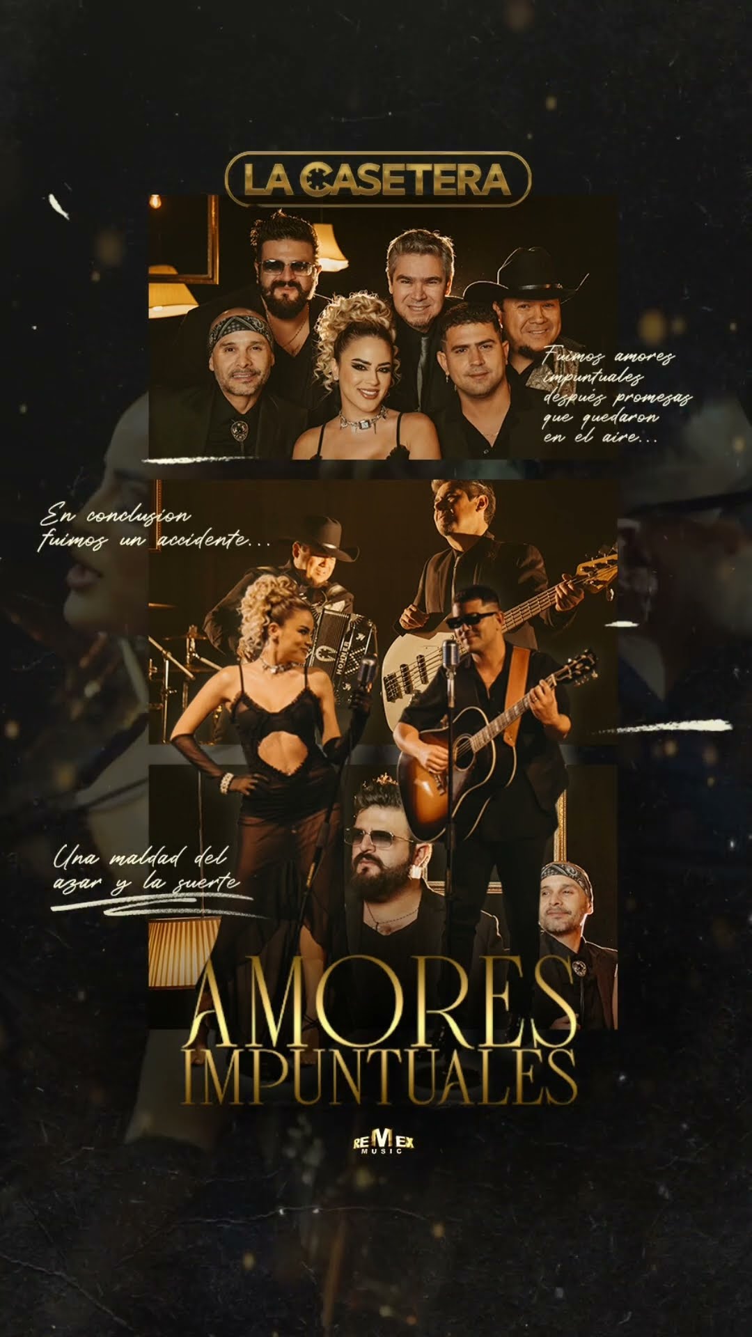 Fuimos amores impuntuales... ??¿En quién piensas cuando escuchas esta rolita de La Casetera ? ??