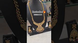 cz Haram Sets with price|Trending long Haram designs #czjewelery #trending #viral