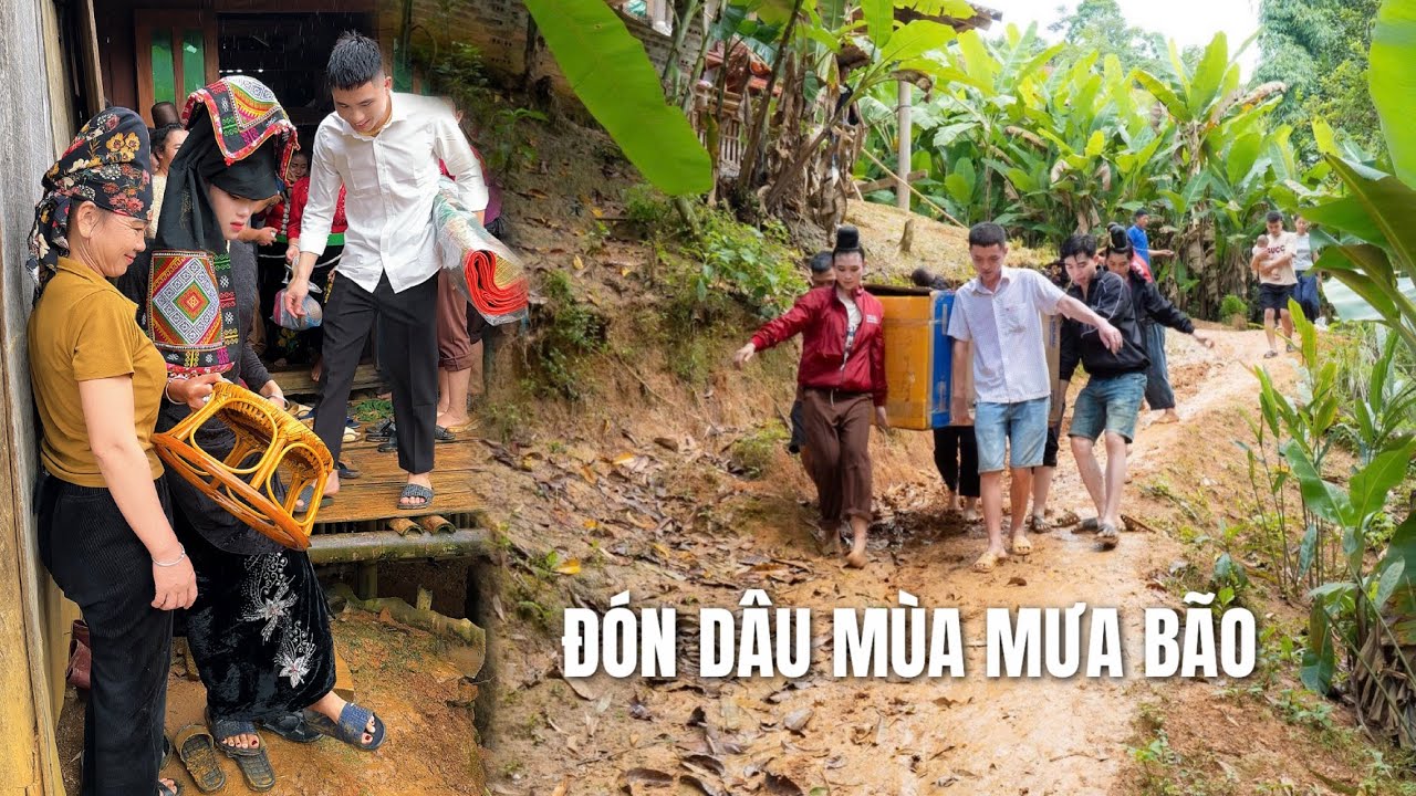 ĐÓN DÂU MÙA MƯA BÃO NGƯỜI THÁI TÂY BẮC - BẢN PÚNG XÃ NẬM LẦU - TỈNH SƠN LA - NHƯ NGHUYỆT & VĂN HƯNG