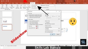 MS PowerPoint Tutorial Bangla | Part 9 | Slideshow
