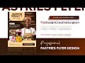 Professional Pastries Flyer Design In Photoshop Beginner To Pro Tutorial 