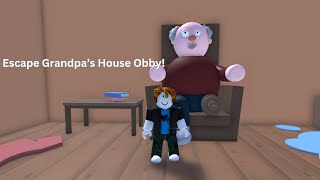 CAN I ESCAPE GRANDPA'S HOUSE ON ROBLOX!?