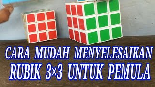 Pernah nggak sih kalian nyoba bermain rubik tapi sampe berjam-jam
bahkan seharian lupa makan mandi masih gak kelar juga? pasti awalnya
di anggap s...